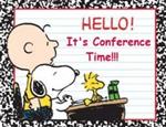 Hello It's Conference Time Peanuts Image